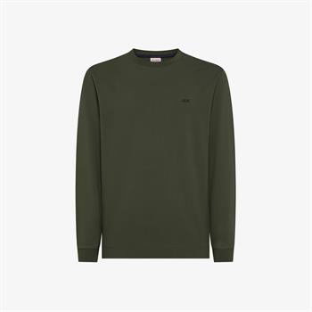 SUN68 T-SHIRT SOLID I25U 74 MILITAR