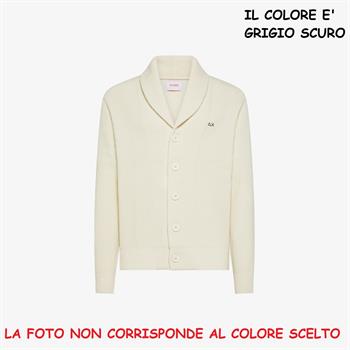 SUN68 CARDIGAN ENGLISH RIB