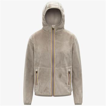 K-WAY GIUBBINO LILY VELOUR POLAR DOUBLE