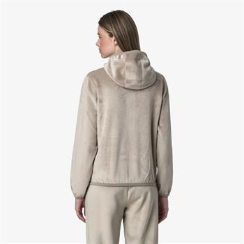 K-WAY GIUBBINO LILY VELOUR POLAR DOUBLE
