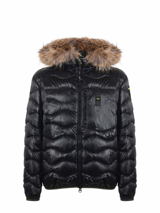 BLAUER PIUMINO WAVEFUR