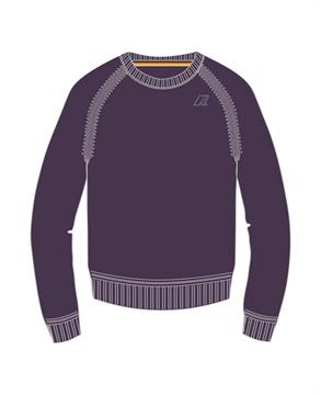 K-WAY MAGLIA SEBAS I25U KAI VIOLET