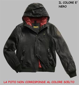 BLAUER GIUBBOTTO PELLE ALDER I25U 7339 999