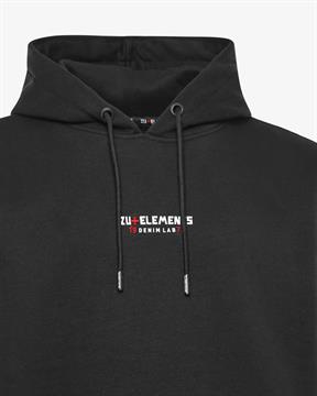 ZU+ FELPA CAPPUCCIO LOGO