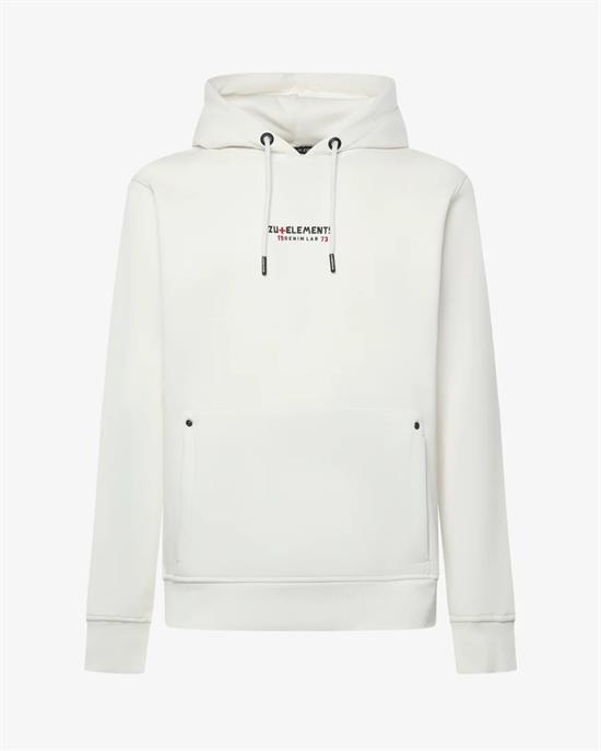 ZU+ FELPA CAPPUCCIO LOGO