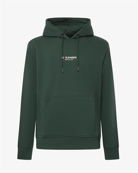 ZU+ FELPA CAPPUCCIO LOGO