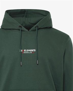 ZU+ FELPA CAPPUCCIO LOGO