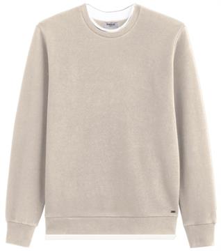 MARKUP FELPA CONTRASTO I25U BEIGE