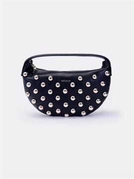 VICOLO BORSA STUDDED I25D 99 NERO