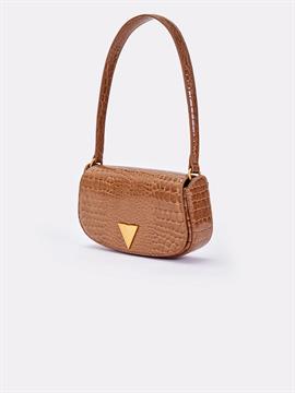 VICOLO BORSA CROCO EFFECT CLAP