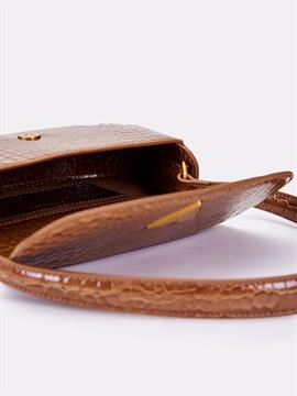 VICOLO BORSA CROCO EFFECT CLAP