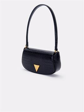 VICOLO BORSA CROCO EFFECT CLAP