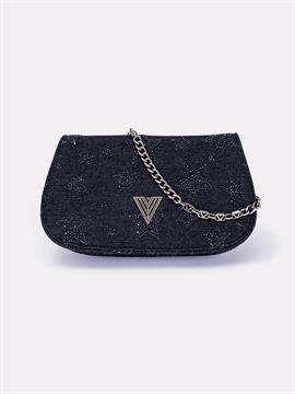 VICOLO BORSA BUTTERFLY I25D DENIM NERO