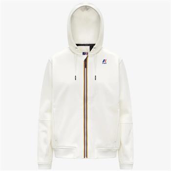 K-WAY FELPA PROSPER I25U X42 BIANCO