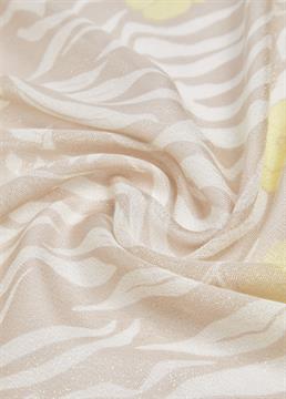 LIU.JO STOLA FLOWER ZEBRA