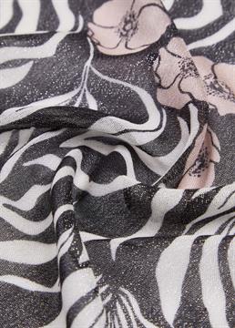 LIU.JO STOLA FLOWER ZEBRA