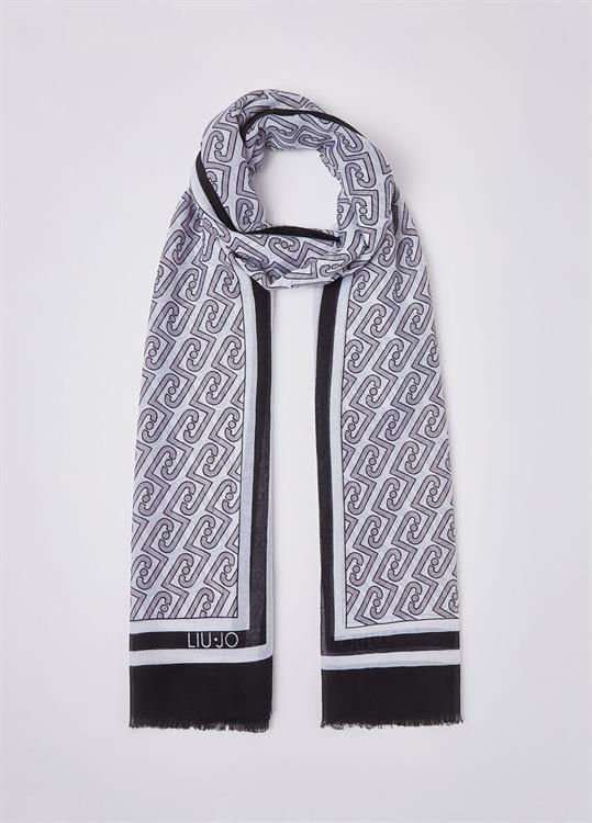 LIU.JO STOLA NEW LOGO CHAIN