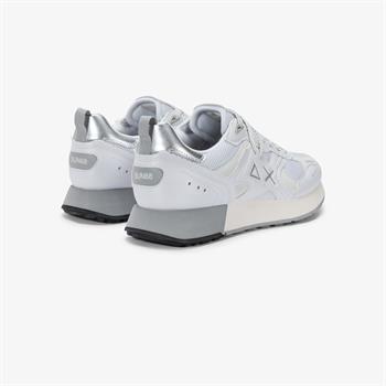 SUN68 SHOES JAKI SILVER