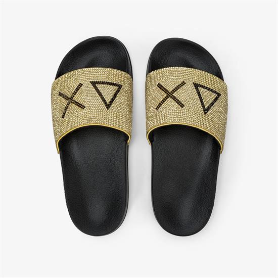 SUN68 CIABATTE STRASS