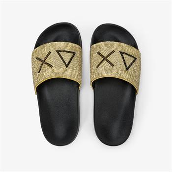 SUN68 CIABATTE STRASS