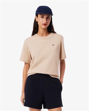 LACOSTE T-SHIRT E26D X6F BEIGE