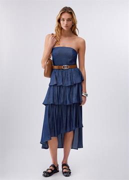 LIU.JO ABITO DENIM CHAMBRAY