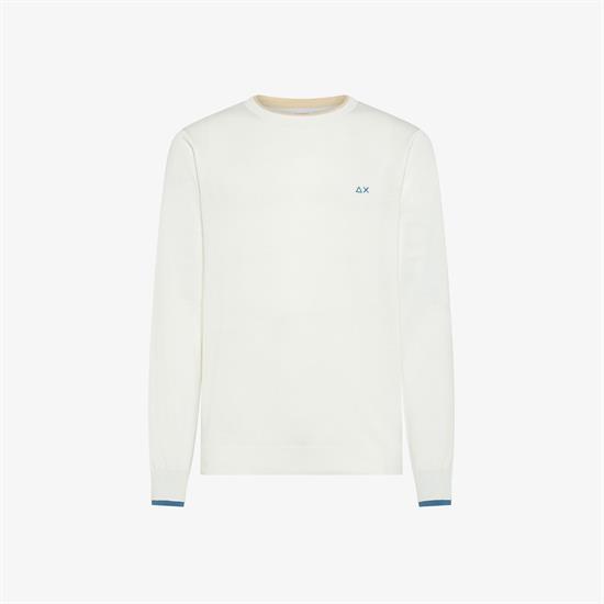 SUN68 MAGLIA NECK DOUBLE