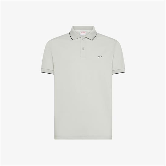 SUN68 POLO SMALL STRIPE COLLAR