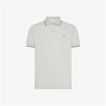 SUN68 POLO SMALL STRIPE COLLAR