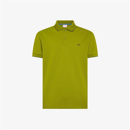 SUN68 POLO SMALL STRIPE COLLAR