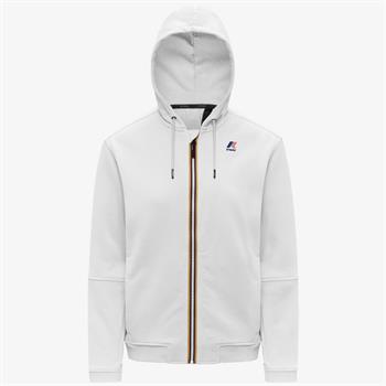 K-WAY FELPA PROSPER E26U 001 BIANCO