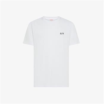SUN68 T-SHIRT BIG LOGO E26U 01 BIANCO