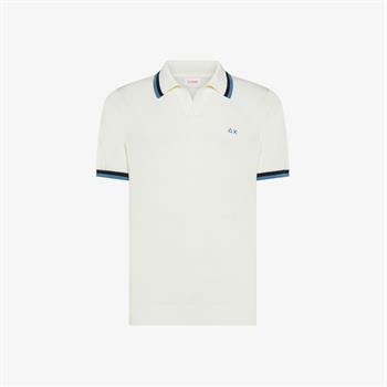 SUN68 POLO STRIPES DETAILS