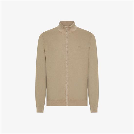 SUN68 MAGLIA ZIP VINTAGE