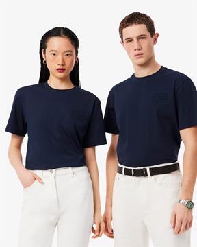 LACOSTE T-SHIRT E26U 166 BLU