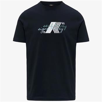 K-WAY T-SHIRT ODOM E26U K89 BLU