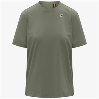 K-WAY T-SHIRT SERGINE E26U V15 VERDE