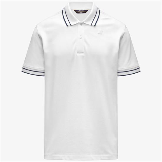 K-WAY POLO SIMOR E26U C06 BI/BL