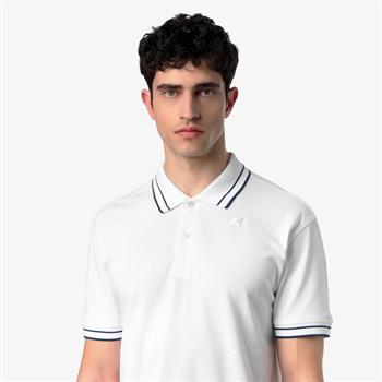 K-WAY POLO SIMOR E26U C06 BI/BL