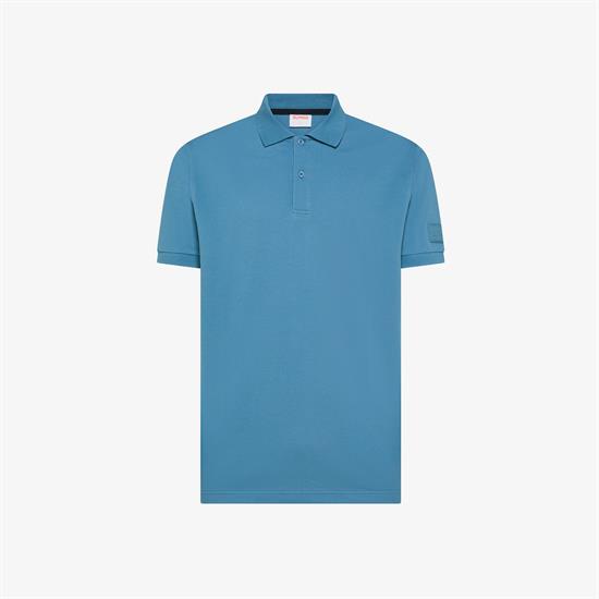 SUN68 POLO BIG LOGO SLEEVE