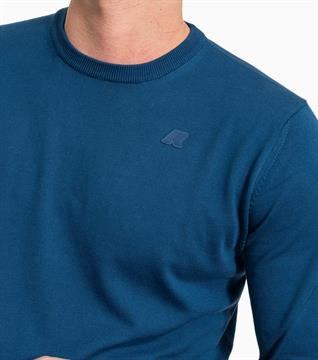 K-WAY MAGLIA SEBASTIEN E26U H13 DENIM