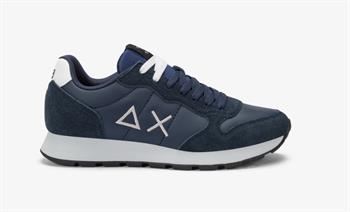 SUN68 RUNNING SUEDE I25U 07 NAVY
