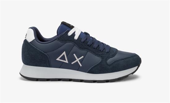 SUN68 RUNNING SUEDE I25U 07 NAVY
