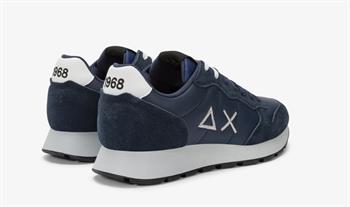 SUN68 RUNNING SUEDE I25U 07 NAVY
