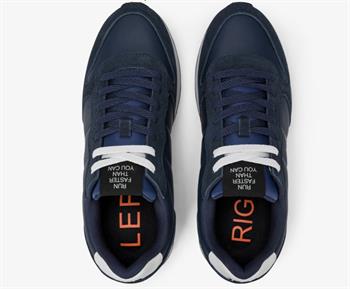 SUN68 RUNNING SUEDE I25U 07 NAVY