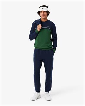 LACOSTE FELPA GIRO E26U 802 BLU/VERDE