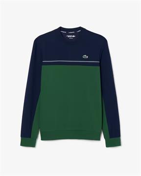 LACOSTE FELPA GIRO E26U 802 BLU/VERDE