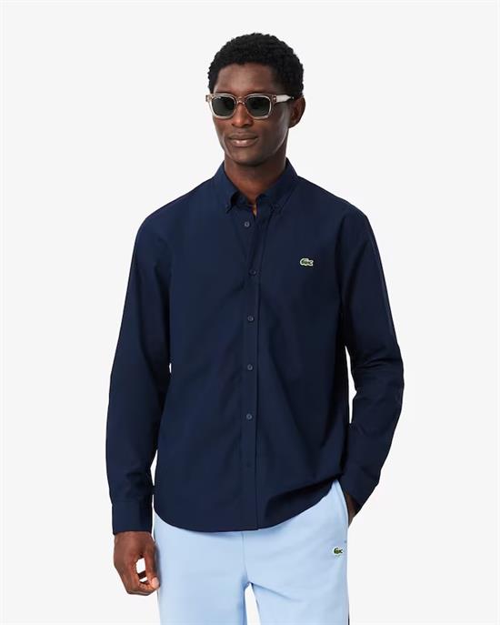 LACOSTE CAMICIA E26U 166 BLU