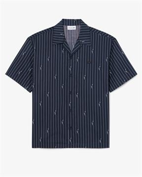 LACOSTE CAMICIA MM E26U IY8 NERO