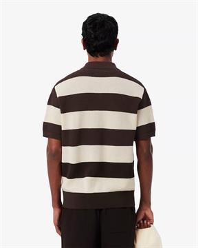 LACOSTE POLO MM E26U 4I9 MORO/BEIGE